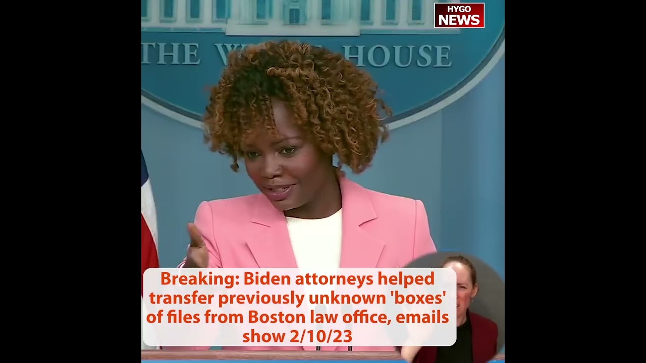 Breaking: Biden attorneys helped transfer previously unknown ‘boxes’ of files from Boston law office