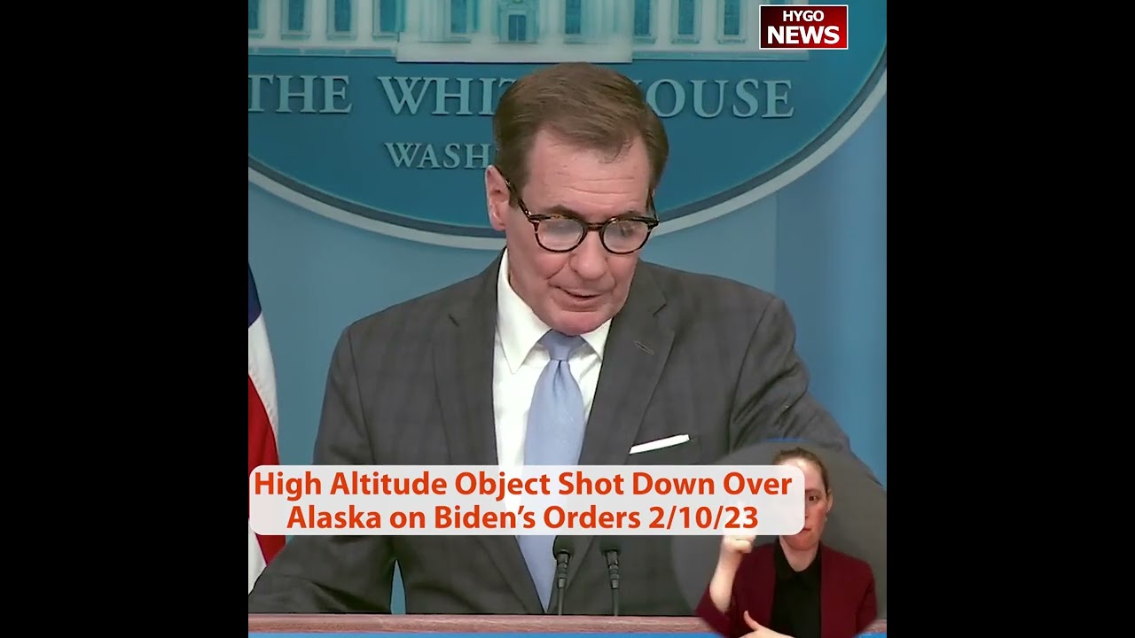 High Altitude Object Shot Down Over Alaska on Biden’s Orders