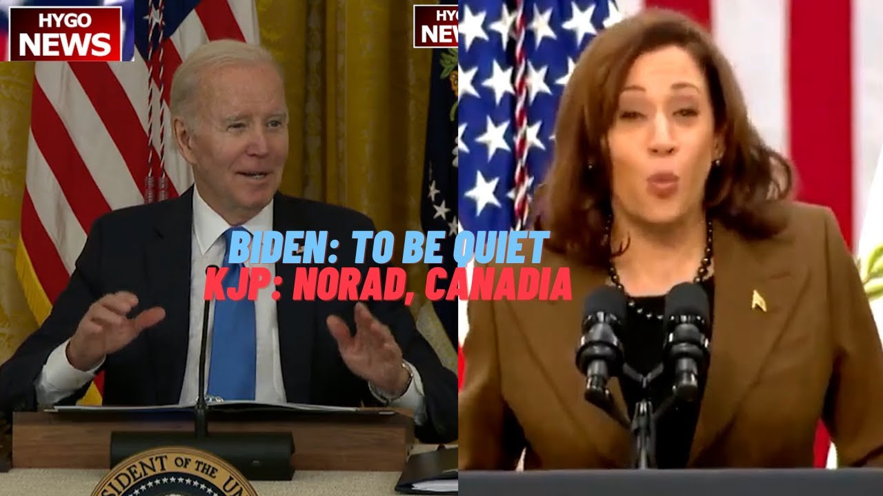 Biden: I’m Going To Be Quiet, Right? KJP: NORAD, CANADIA; Harris excited EV, WiFi & USB