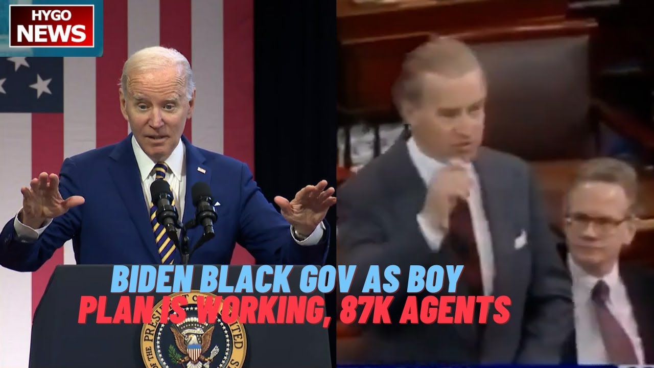 Biden refers Black Gov as BOY: The boy still play. Plan Is Working, complains GOPs STOP 87K New IRS