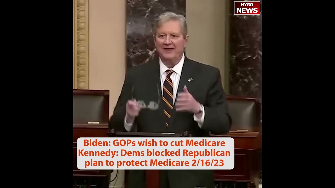 Kennedy: Dems blocked my bill & passed Omnibus bill which had 2% cut for every Medicare provider