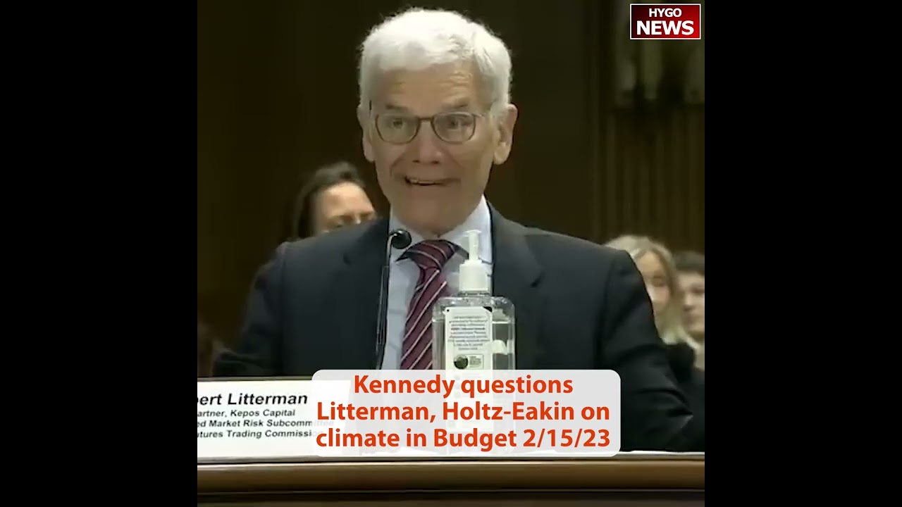 $50 trillion to make USA carbon neutral by 2050? “I don’t know” Kennedy questions Witnesses