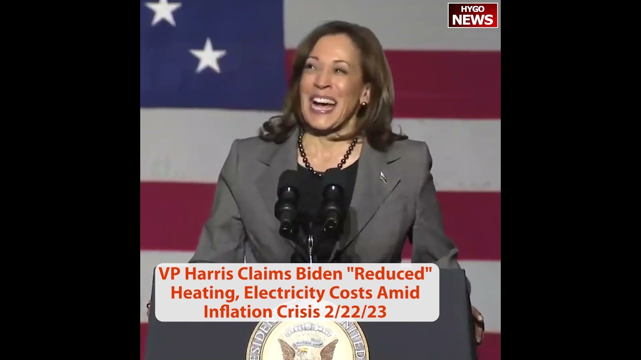 Kamala Harris Claims Biden “Reduced” Heating, Electricity Costs Amid Inflation Crisis