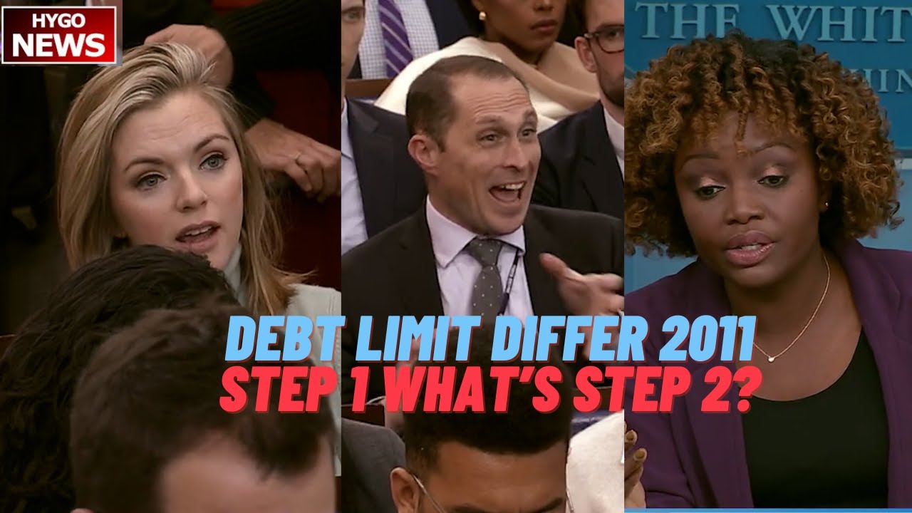 Q: Debt limit difference 2011 debt doubled, Biden believe sustainable? Step 1 what’s step 2?