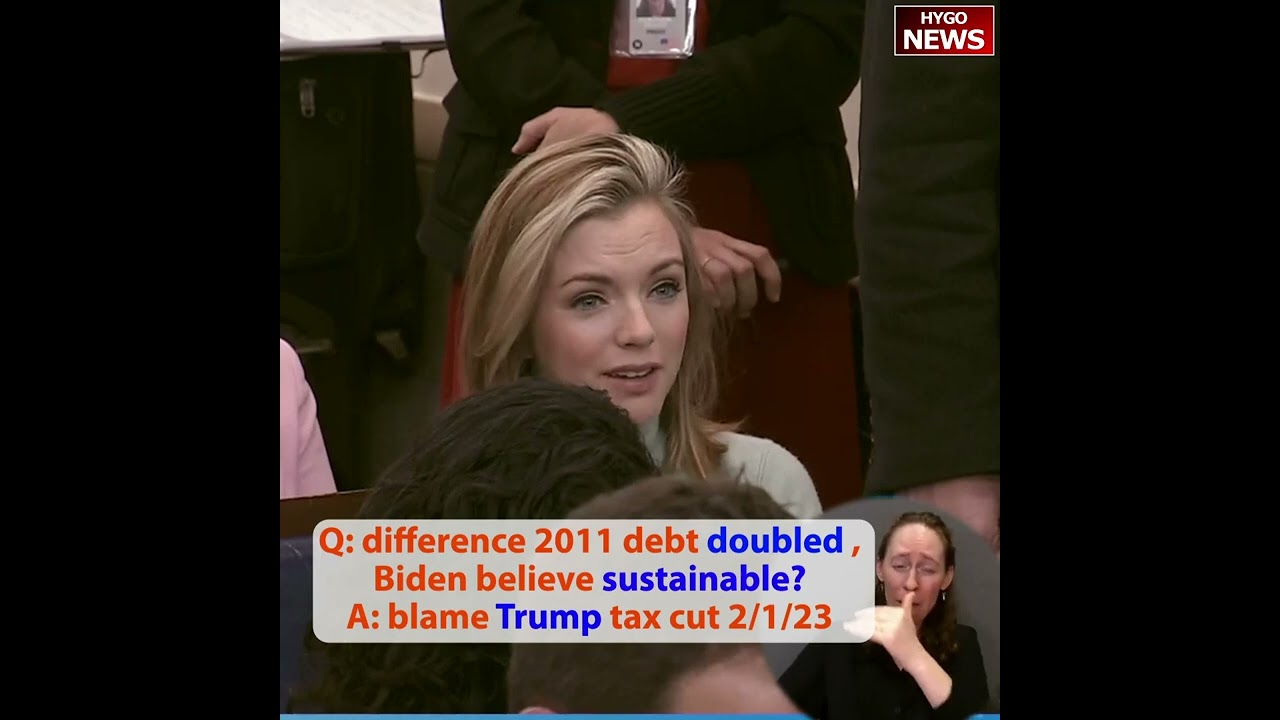 Q: difference 2011 debt doubled , Biden believe sustainable? A: blame Trump tax cut