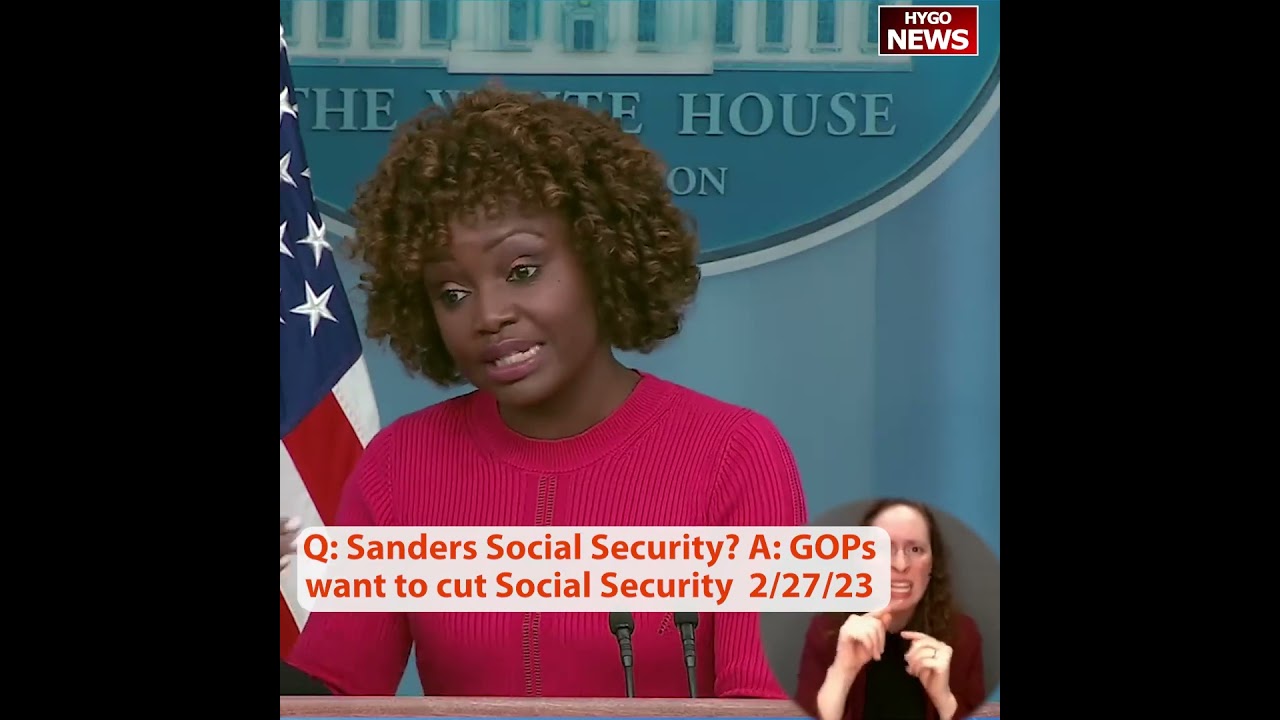 Q: Sanders Social Security? A: GOPs want to cut Social Security