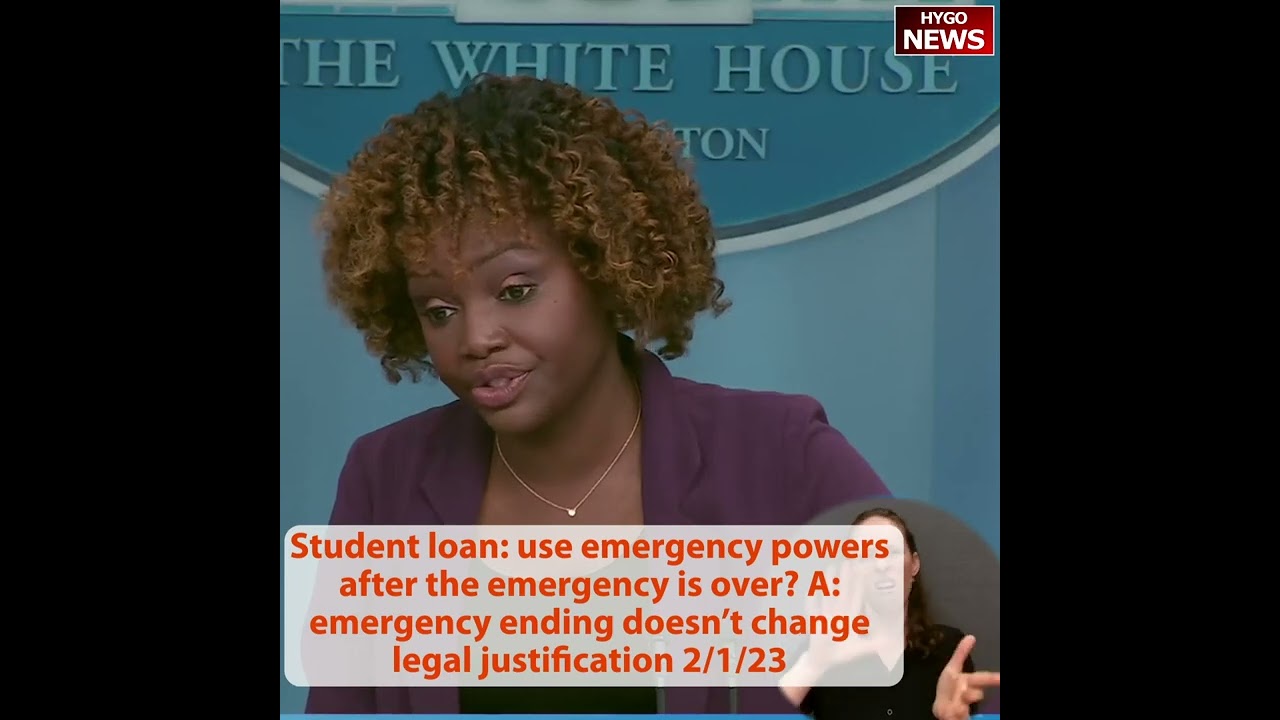 Student loan: use emergency powers after emergency over? A: emergency ending doesn’t change legal