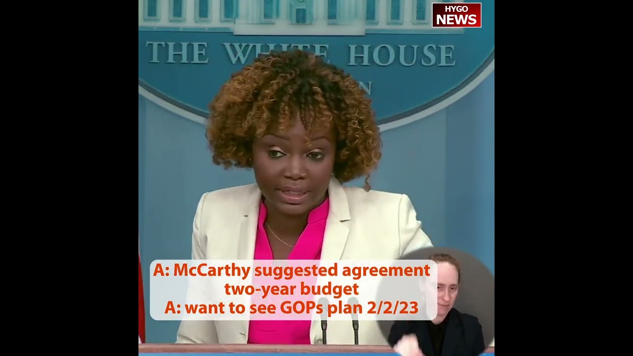 A: McCarthy suggested agreement two-year budget A: want to see GOPs plan