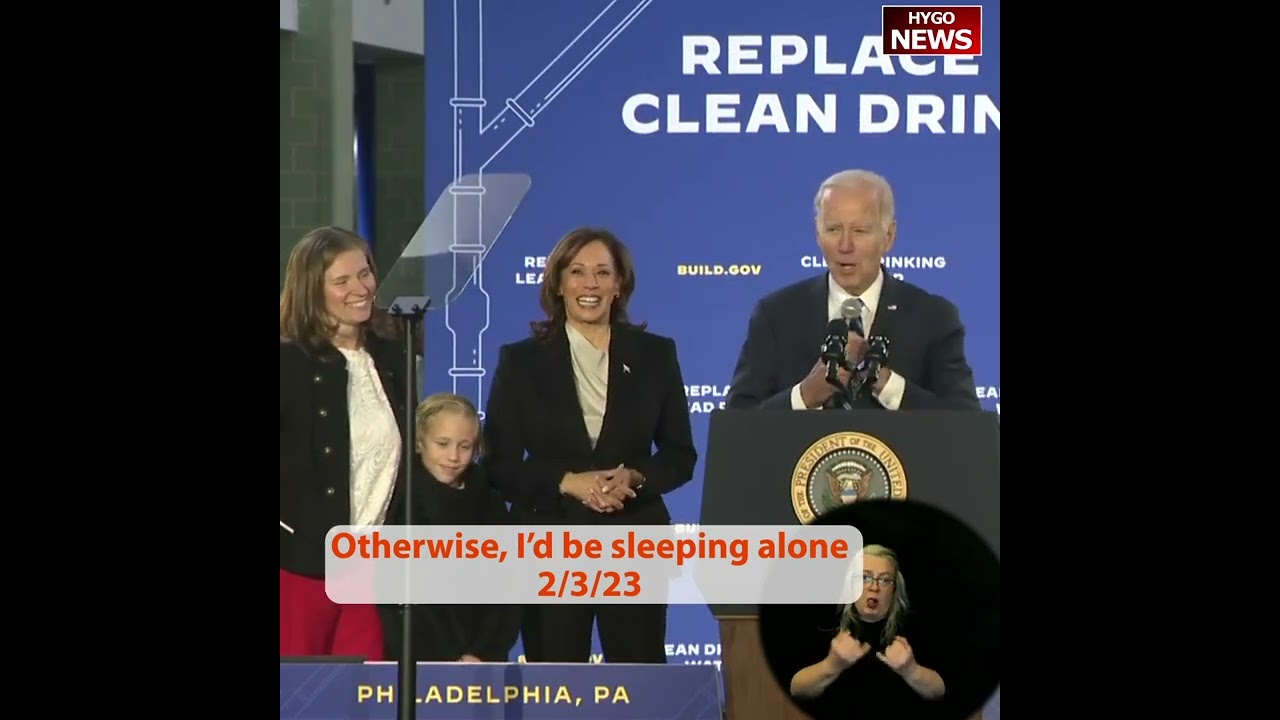 Biden: Otherwise, I’d be sleeping alone. ‘Where the heck did that come from?’