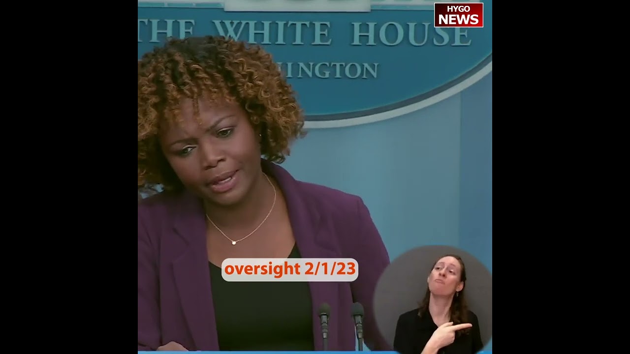 Q: what does WH consider oversight & inquiries from House you’re willing to engage & what’s not?