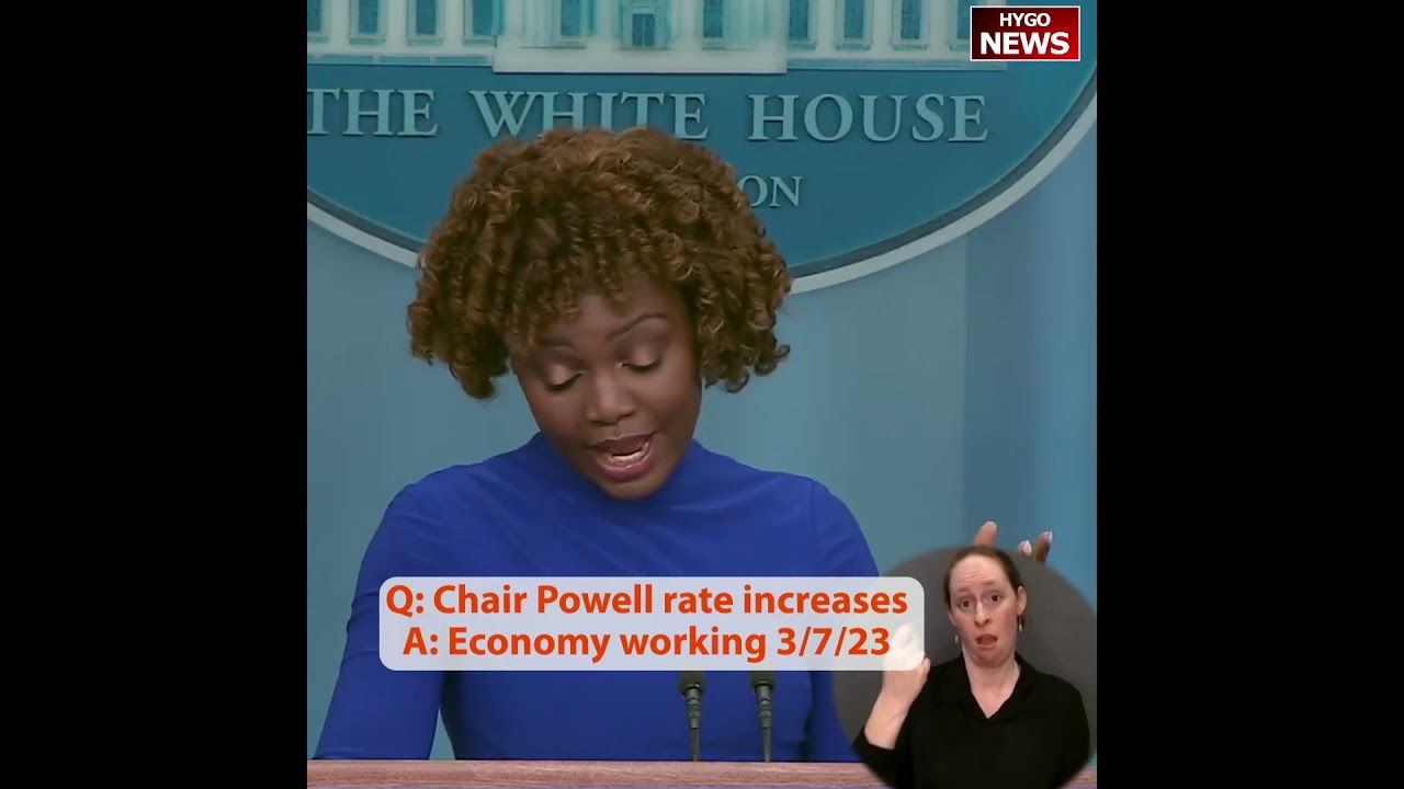 Q: Chair Powell rate increases A: Economy working