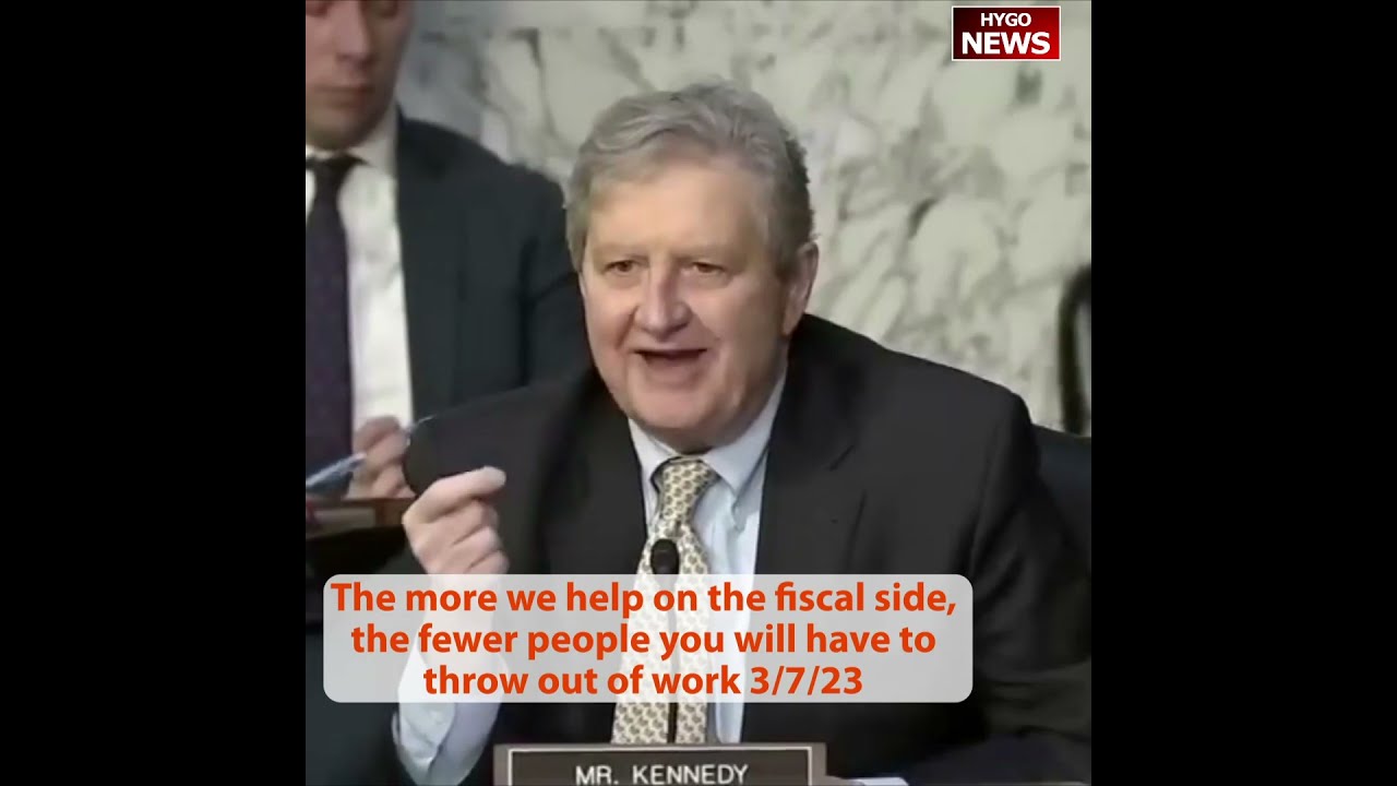 The more we help on the fiscal side, the fewer people you will have to throw out of work