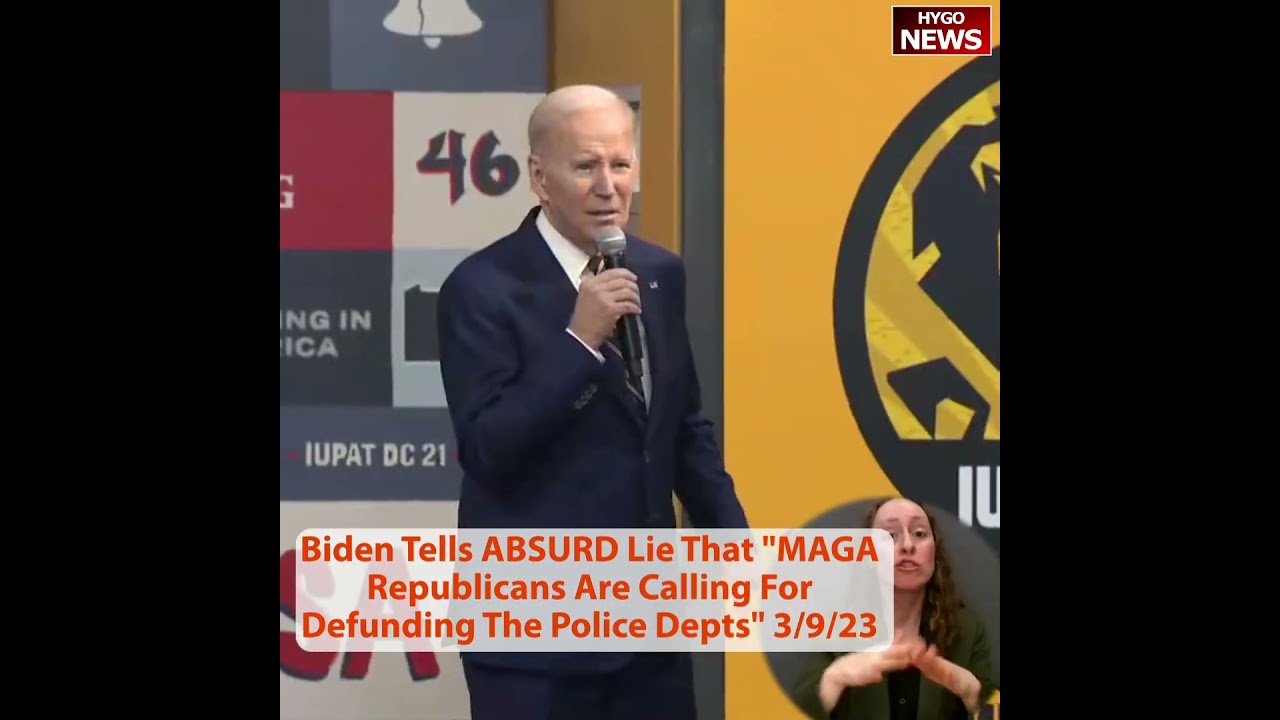 Biden: Wonders How Many People “Knew” About “Supply Chain” Before Pandemic, “MAGA GOPs Defunding”