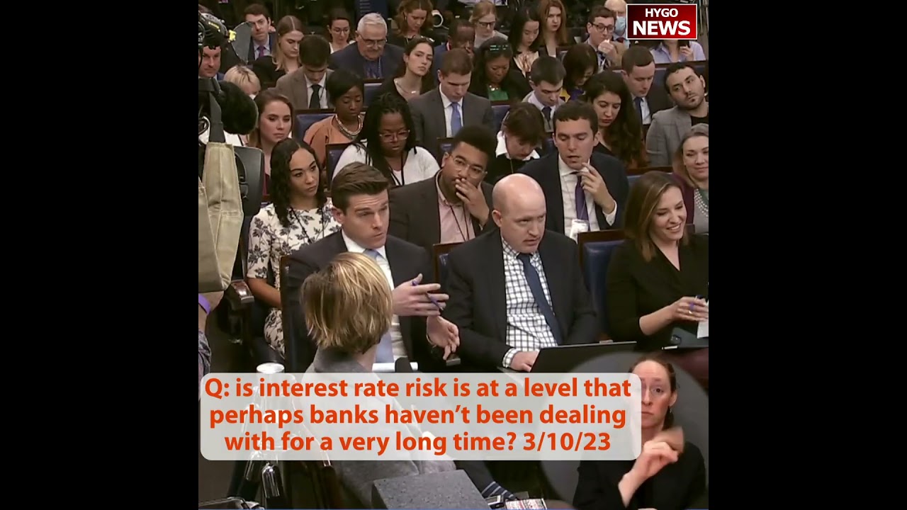 Q: is interest rate risk is at a level banks haven’t been dealing with for a very long time