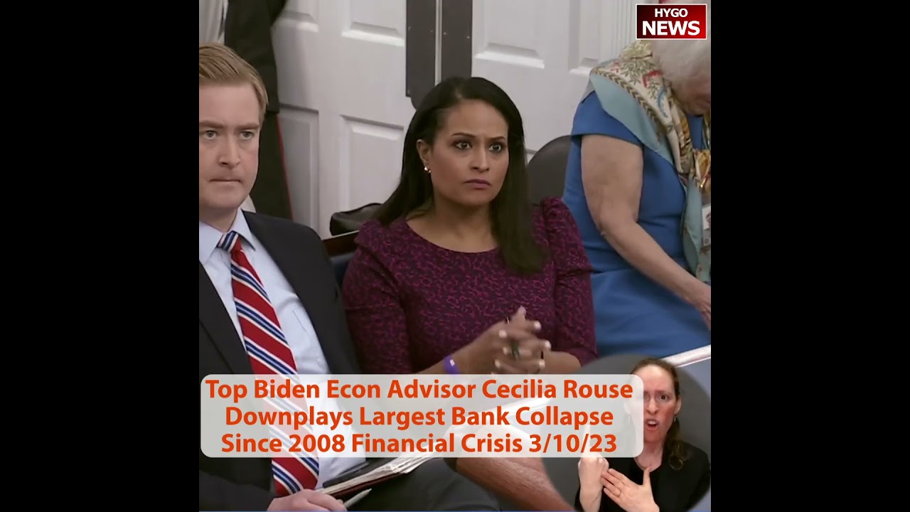 Top Biden Econ Advisor Rouse Downplays Largest Bank Collapse Since 2008 Financial Crisis