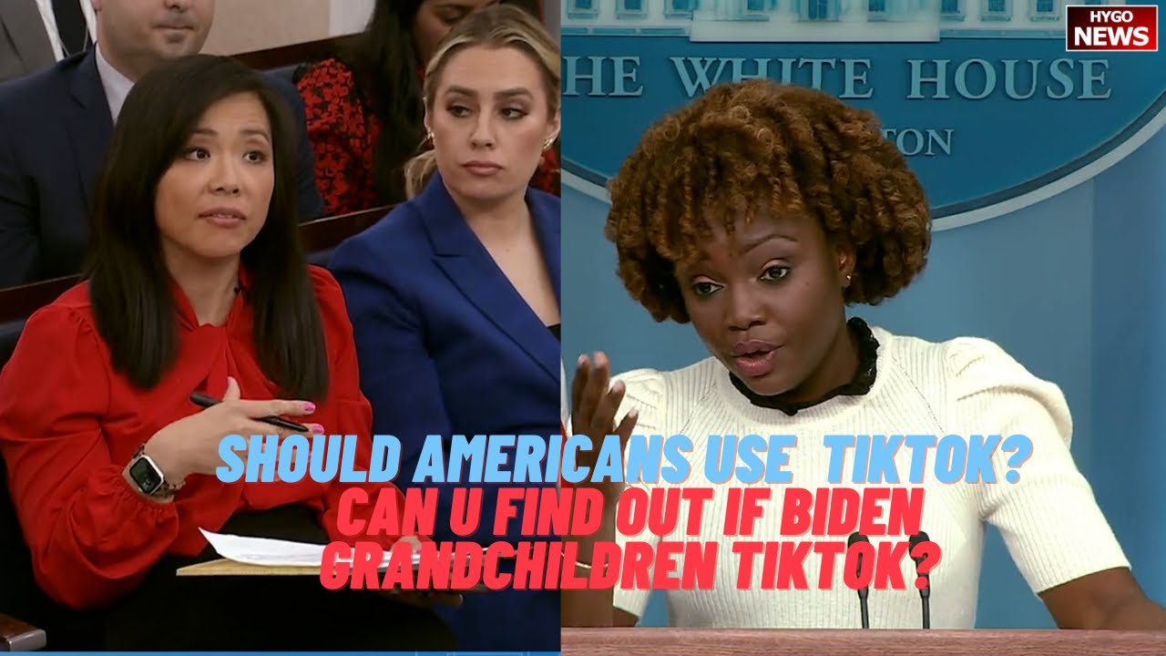 Should Americans Use Chinese App TikTok? Can you find out if Biden grandchildren have TikTok?