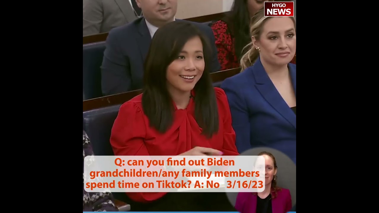 Q: can you find out Biden grandchildren or any other family members spend time on TikTok? A: No