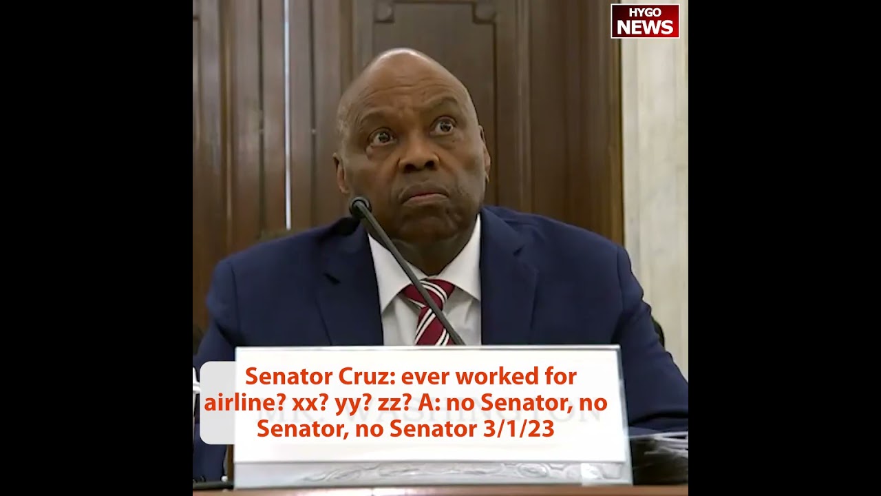 Senator Cruz: ever worked for airline? xx? yy? zz? A: no Senator, no Senator, no Senator