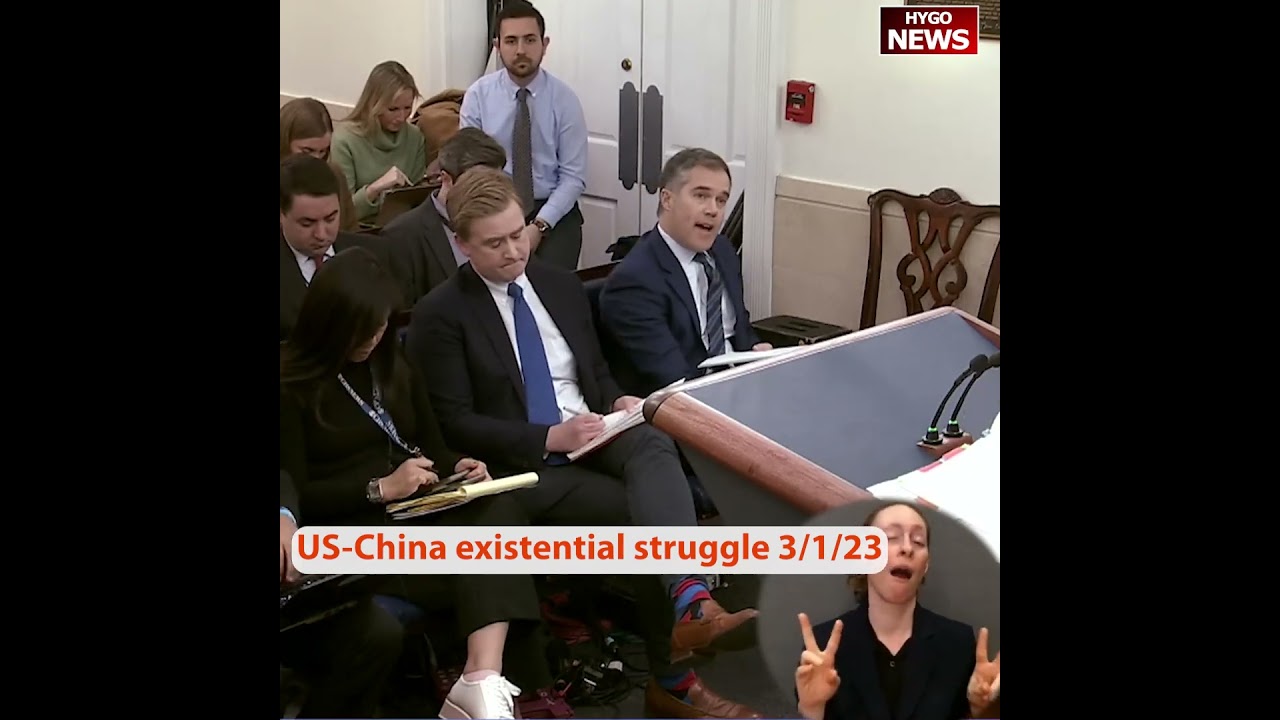 Q: GOP chair US-China existential struggle? A: under this President, we are more prepared