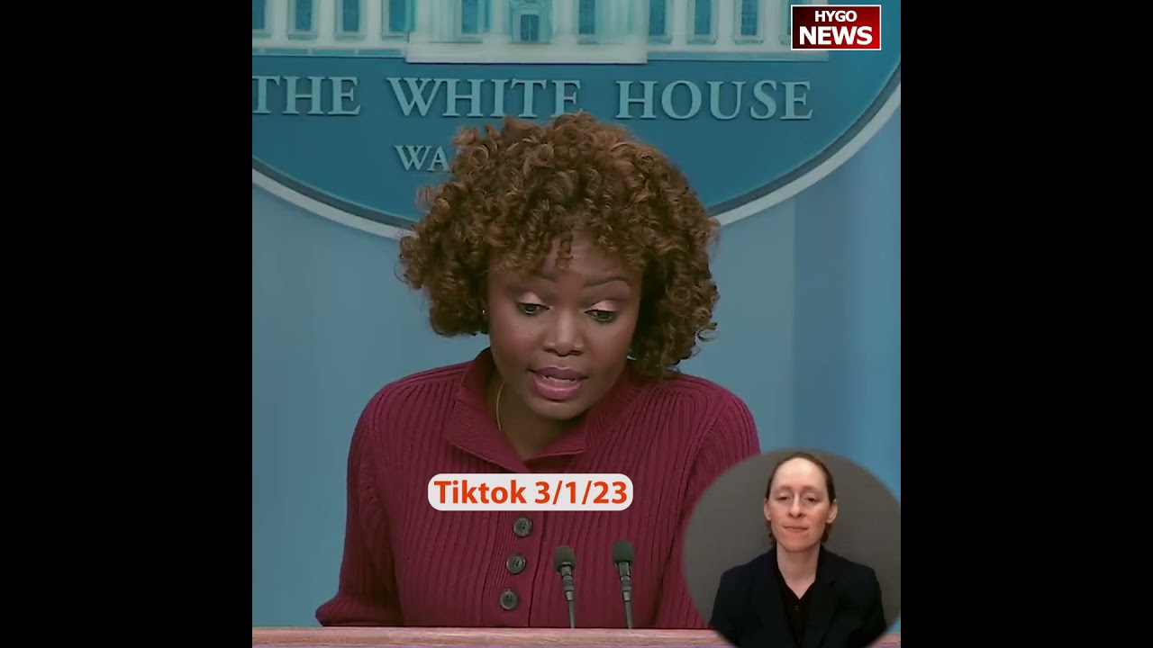 TikTok influencers was invited WH, national security? Appropriate way to engage with the app?