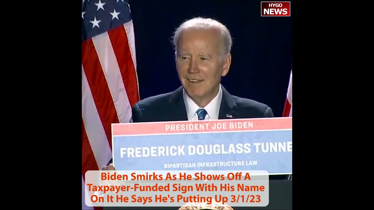 Biden malfunctions as he attempts to read gigantic teleprompter; I’m gonna raise some taxes