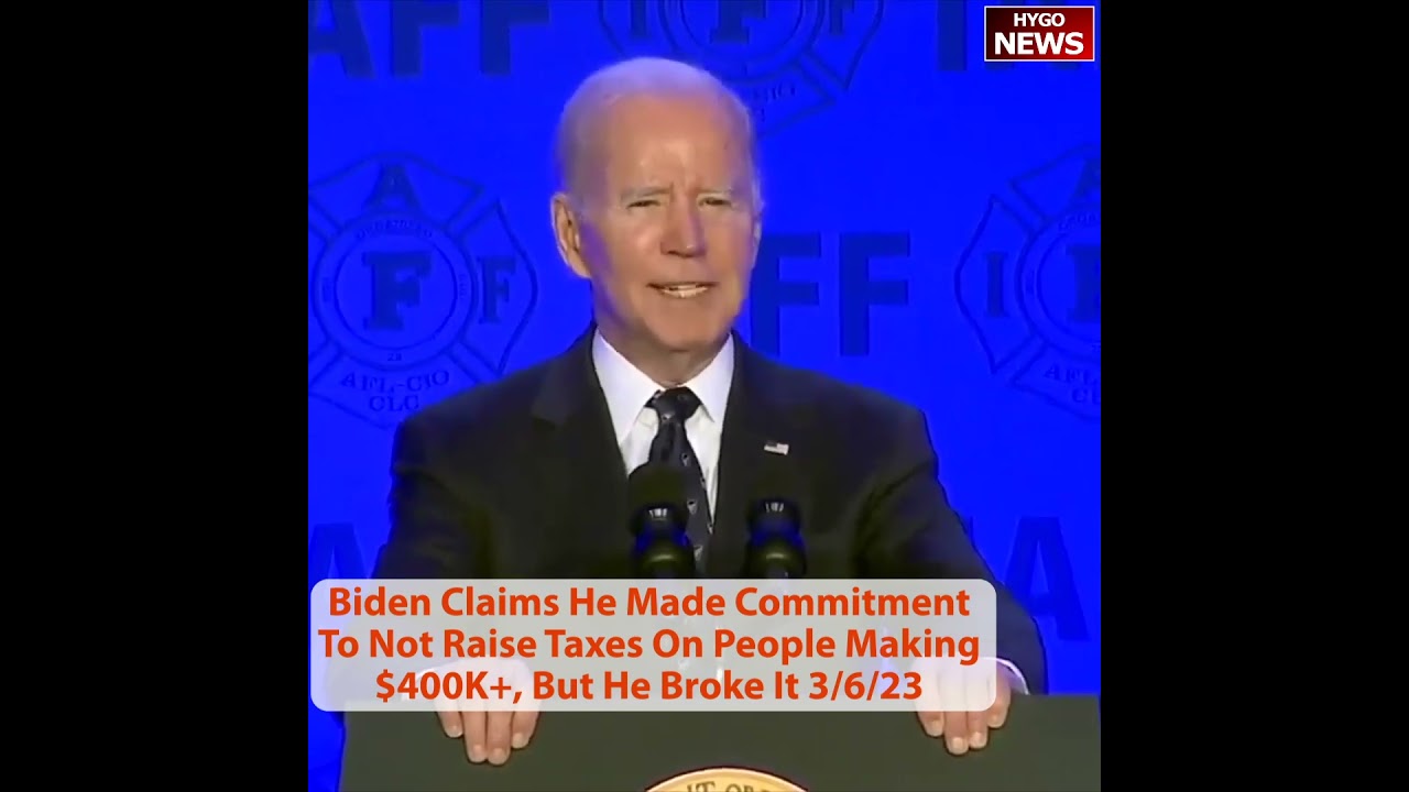 After speec, Joe Biden gets lost on stage… again; not raise taxes & reduced the deficit