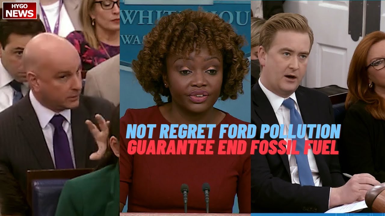 Biden not regret endorse Ford EV F150 Pollution & Keystone XL Pipeline; I guarantee end fossil fuel