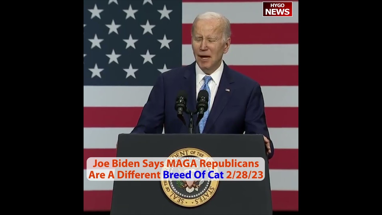 Biden teleprompter malfunctions, raise taxes, MAGA Republicans Are A Different Breed Of Cat