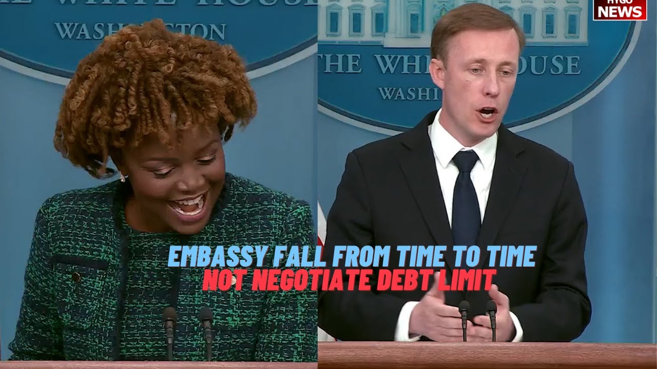 WH: No Plan To Sit Down to Negotiate Debt Limit; Embassy Evacuations Aren’t Unusual, From Time To T