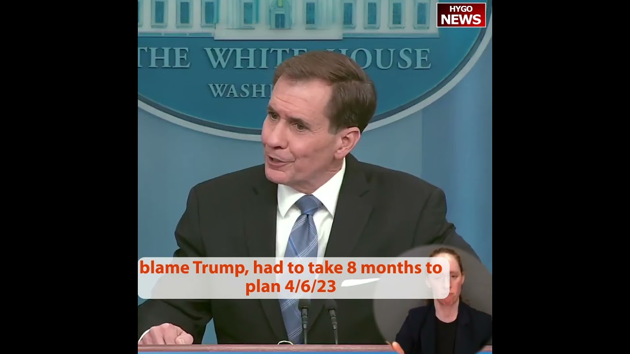 blame Trump, had to take 8 months to plan