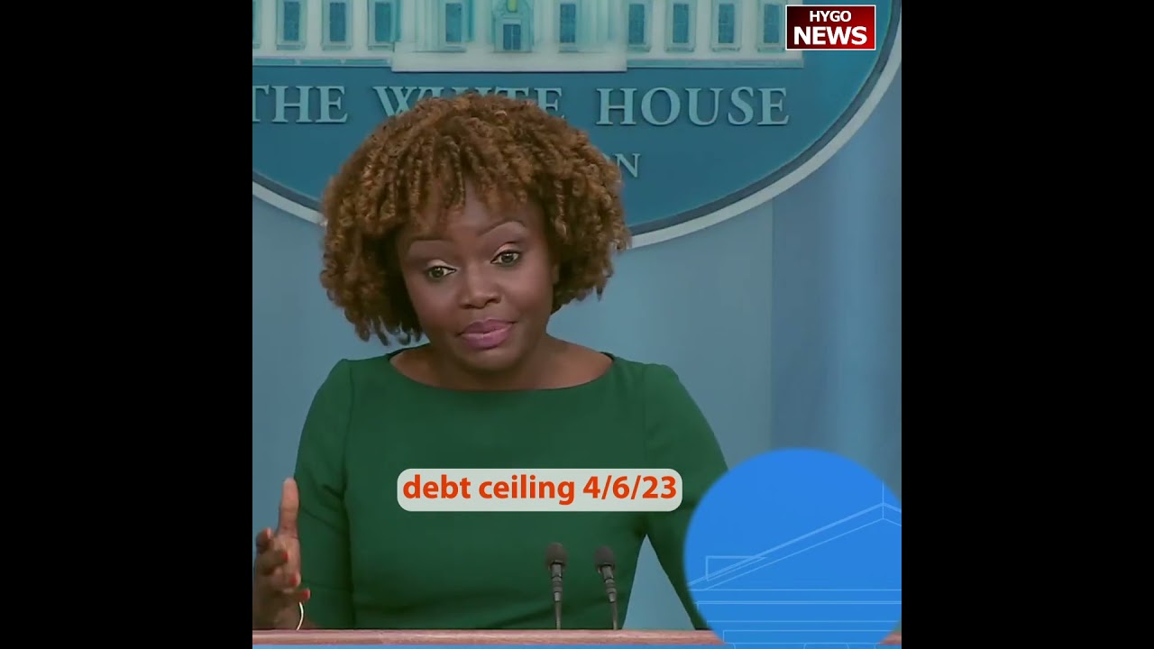 Q: Is White House involved in debt limit talks at all? A: very clear: without negotiation, without