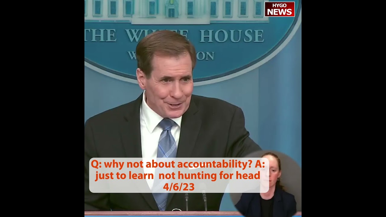 Q: why not about accountability? A: just to learn not hunting for head