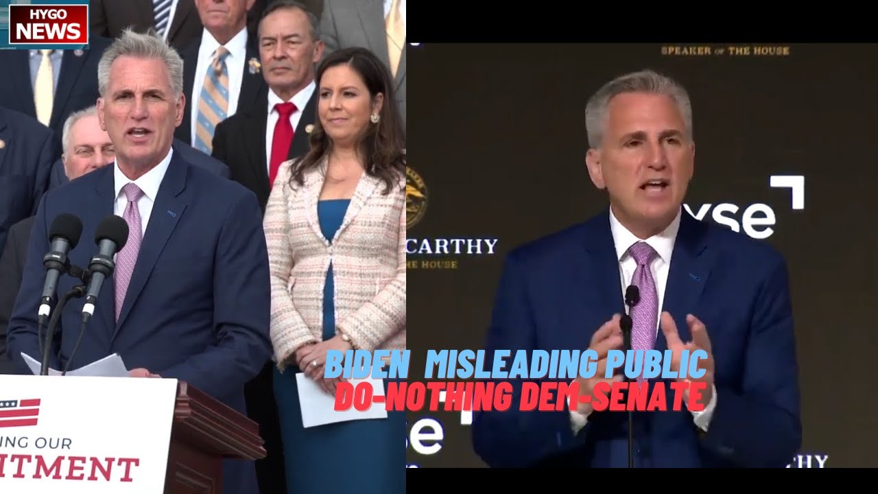 Speaker McCarthy: Biden missing inaction & misleading public; Do-Nothing Dem-Controlled Senate