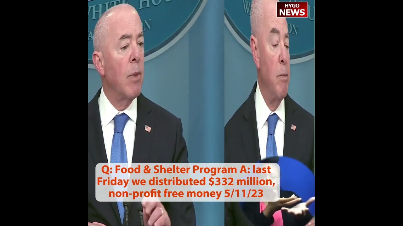 Q: Emergency Food & Shelter Program A: last Friday we distributed $332 million
