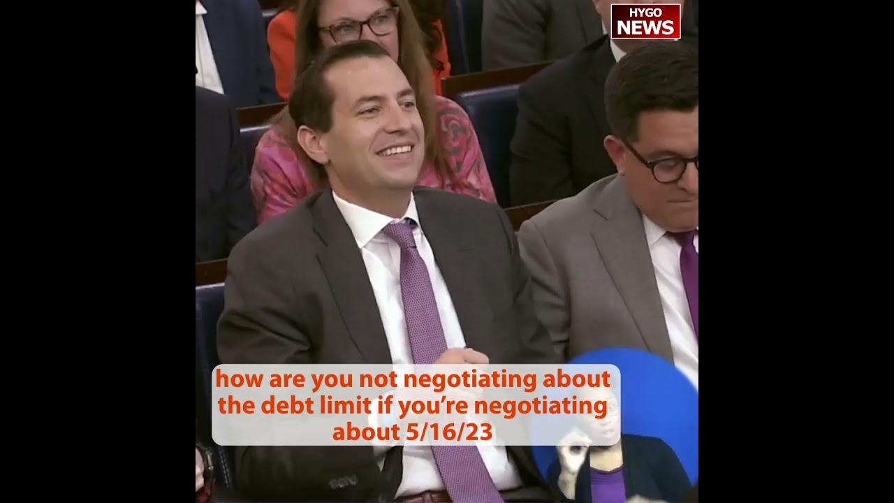 Q: how are you not negotiating about the debt limit if you’re negotiating about