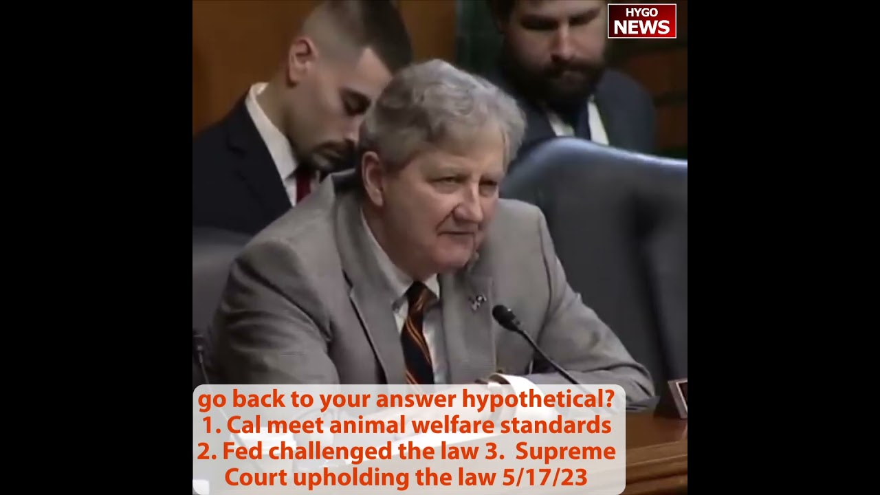 Kennedy says “So you want to go back to your answer about the Florida hypothetical?”