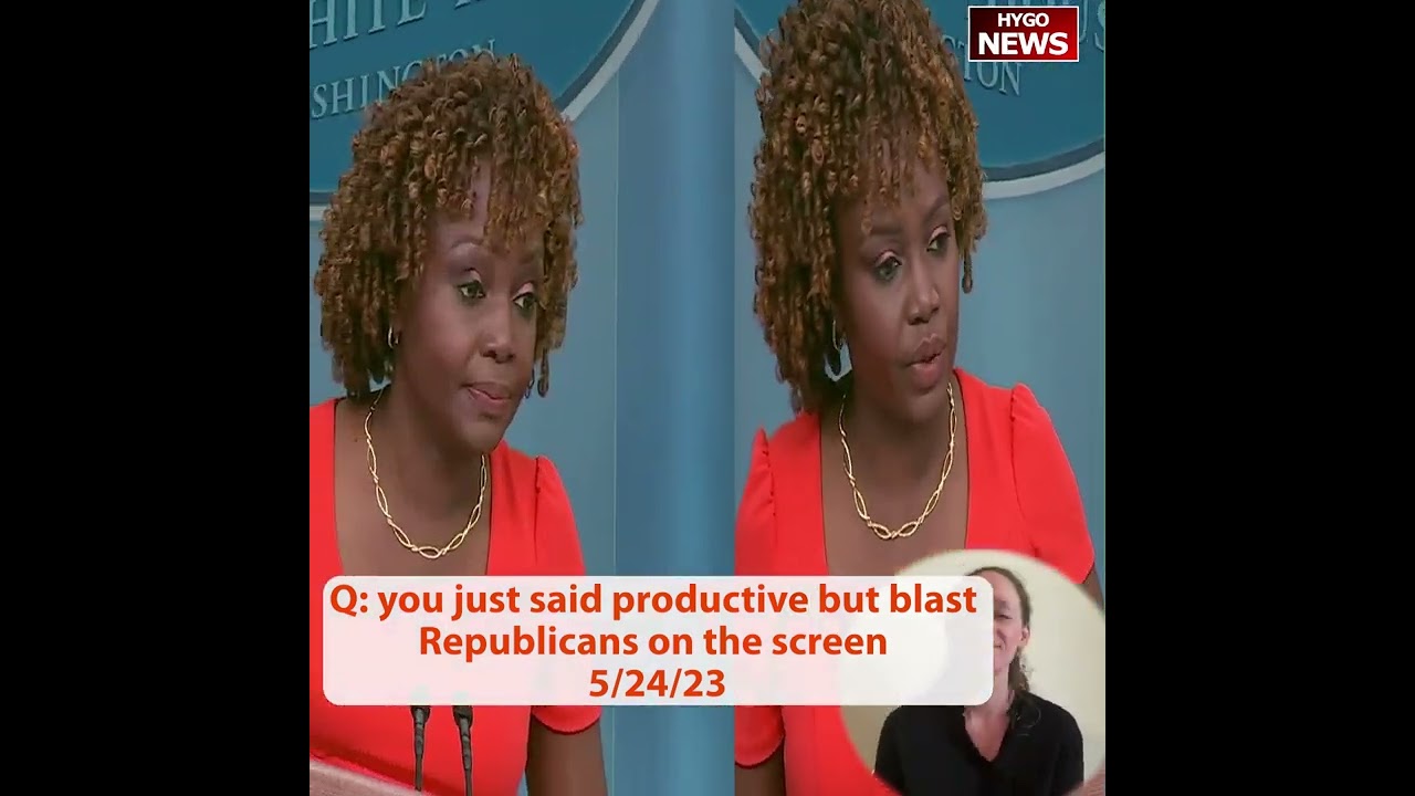Q: you just said productive but blast Republicans on the screen