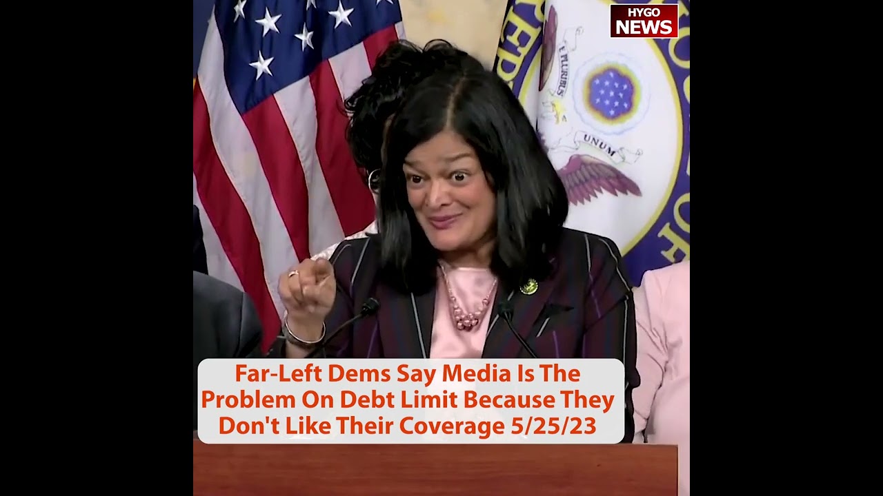 Far-left Dems say media is the problem on debt limit because they don’t like their coverage