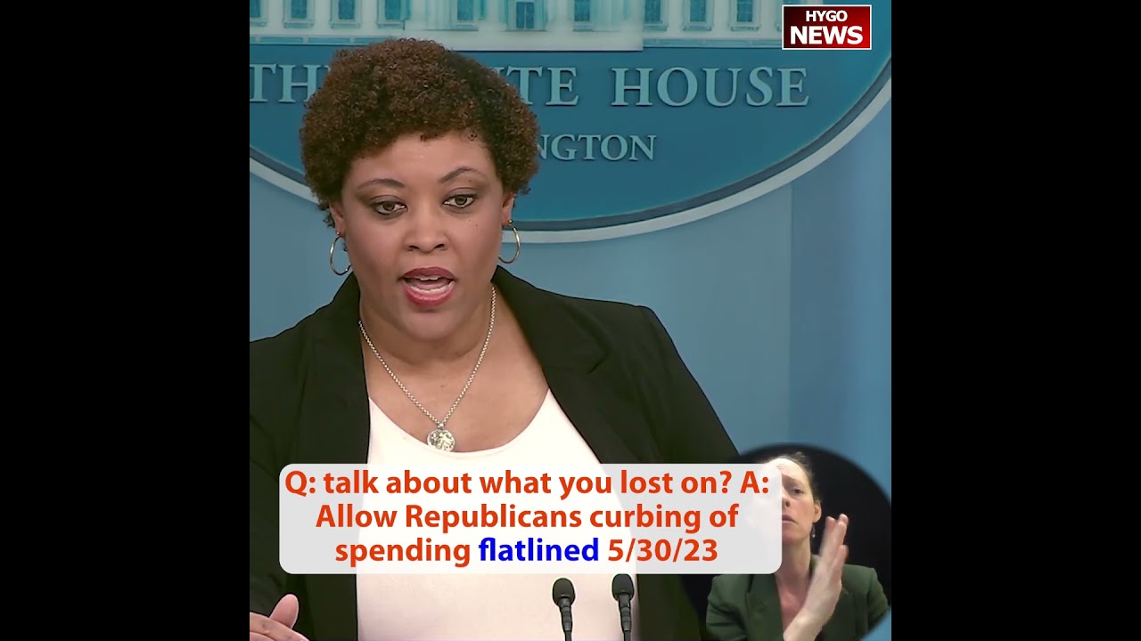 Q: talk about what you lost on? A: Allow Republicans curbing of spending flatlined