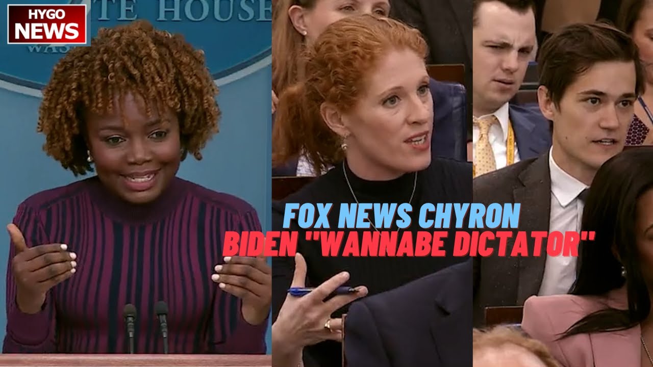 KJP: Fox News Chyron Called Biden “Wannabe Dictator” Was “Wrong”, Demands “Love” From Journalists