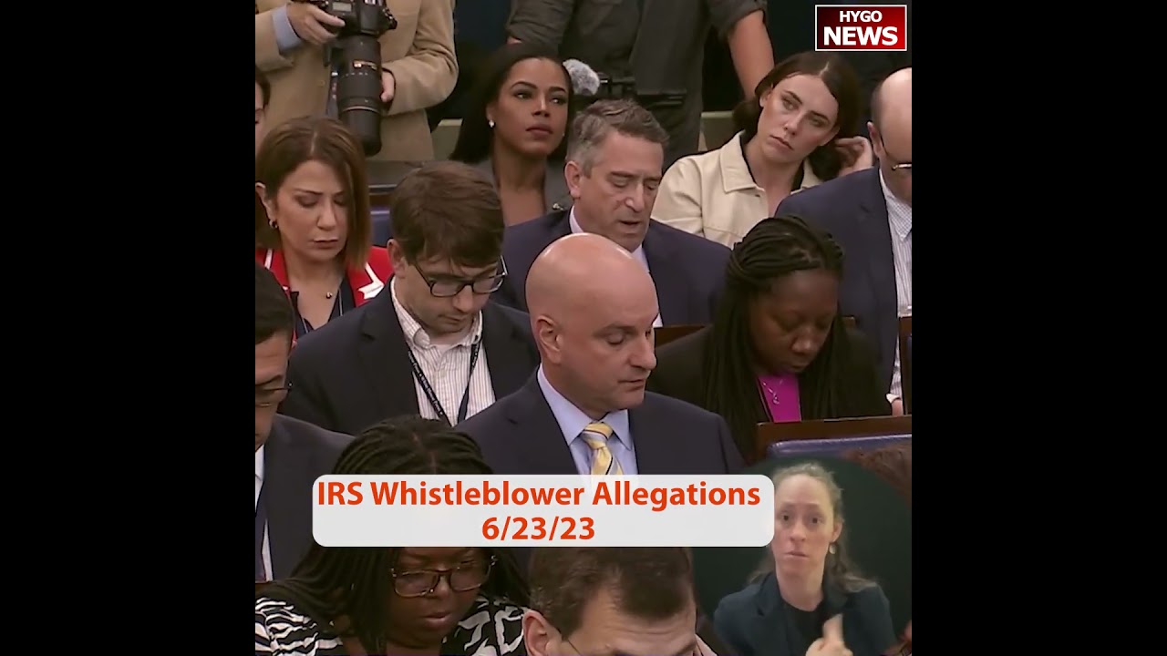 WH Spox John Kirby Is Asked About Explosive IRS Whistleblower Allegations