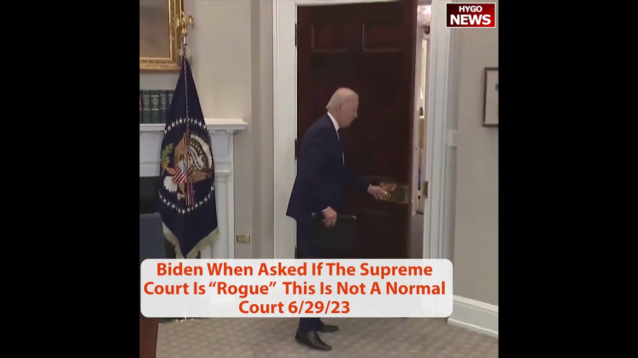 “This is Not a Normal Court” – Joe Biden Attacks Supreme Court Following Affirmative Action Decision