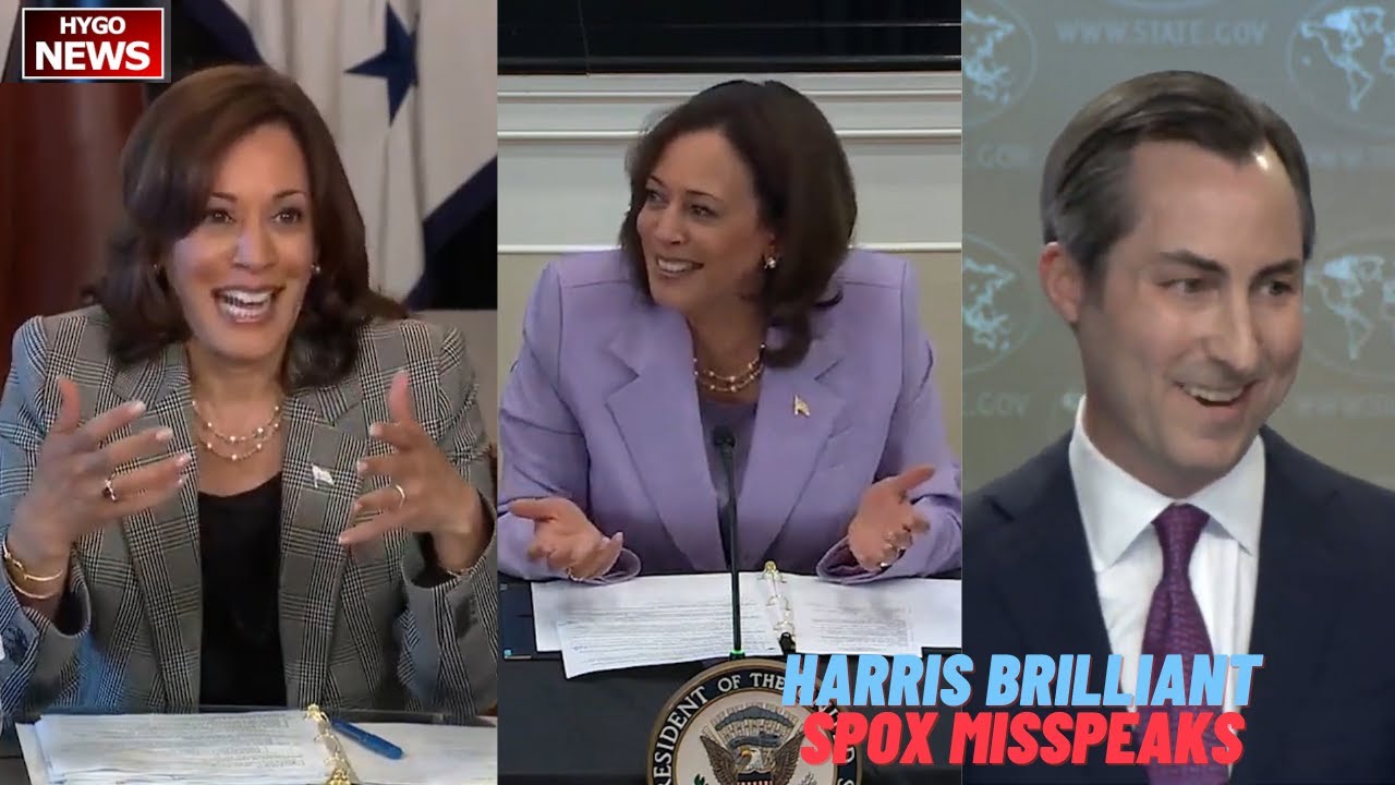 Harris Brilliantly Explains AI, Transportation; Biden Spox Misspeaks