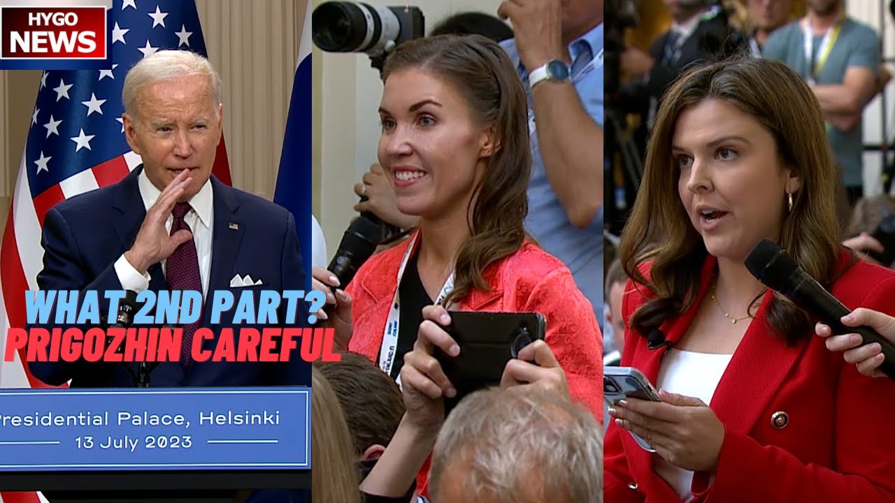 Biden Asked: “What Was The Second Part Of Your Question?”; Russia’s Yevgeny Prigozhin Careful