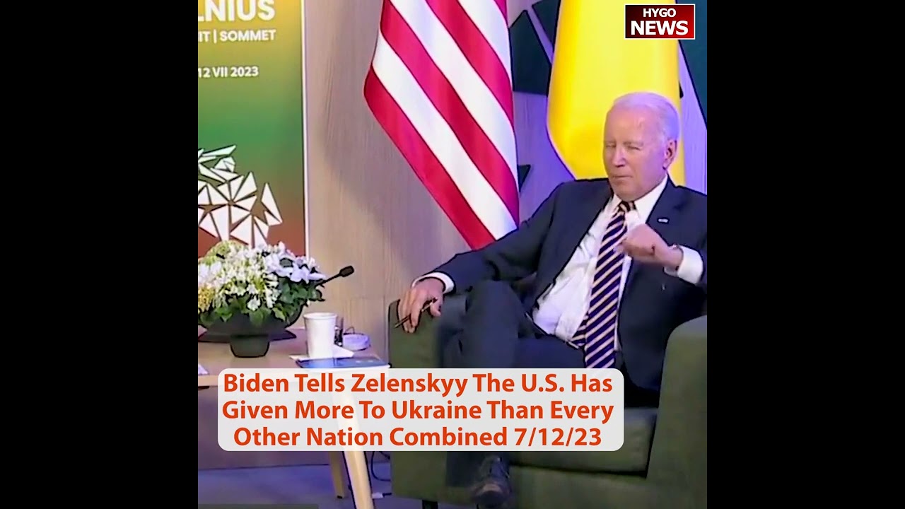 Biden To Zelenskyy: Bad News We’re Not Going Anywhere, US Given More To Ukraine Than Other Combined