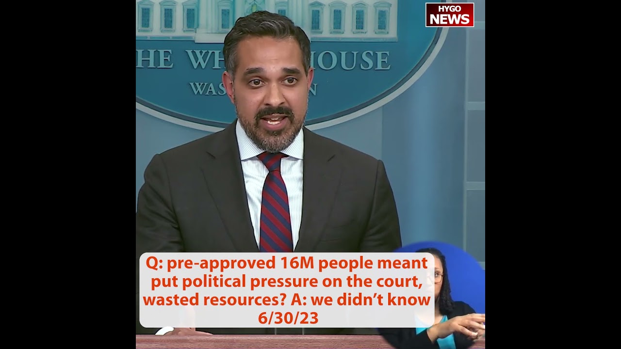 pre-approved 16M people meant put political pressure on the court, wasted resources? A: didn’t know
