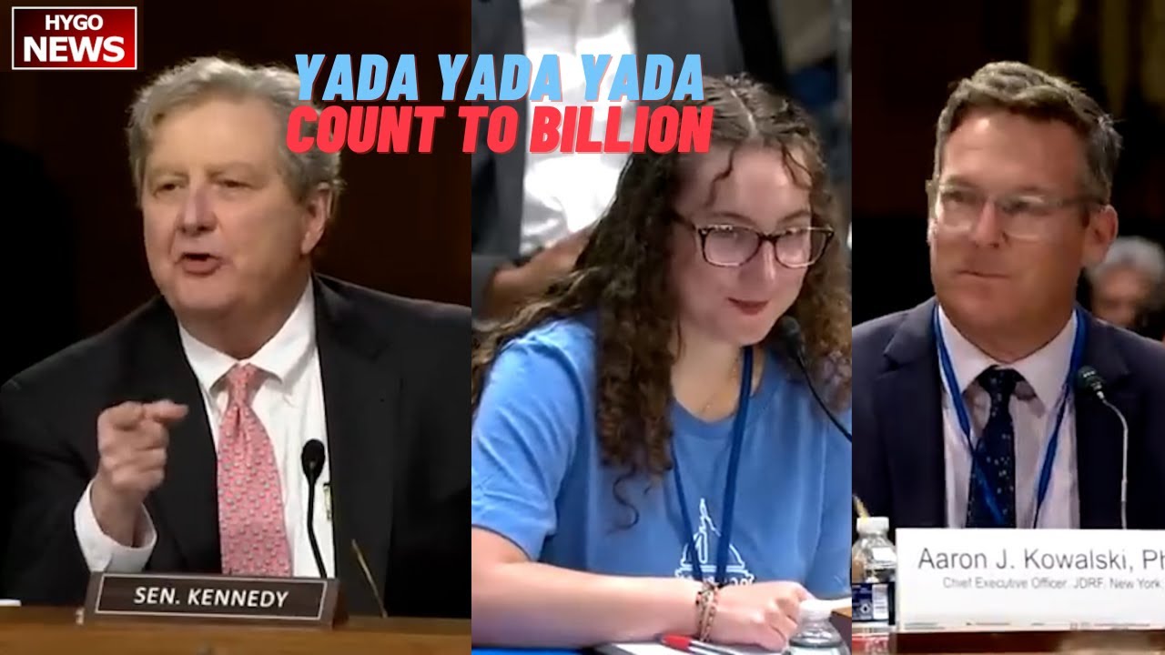 Kennedy: ever heard expression “yada yada yada”? how long to count to a billion? Fed budget $6000B