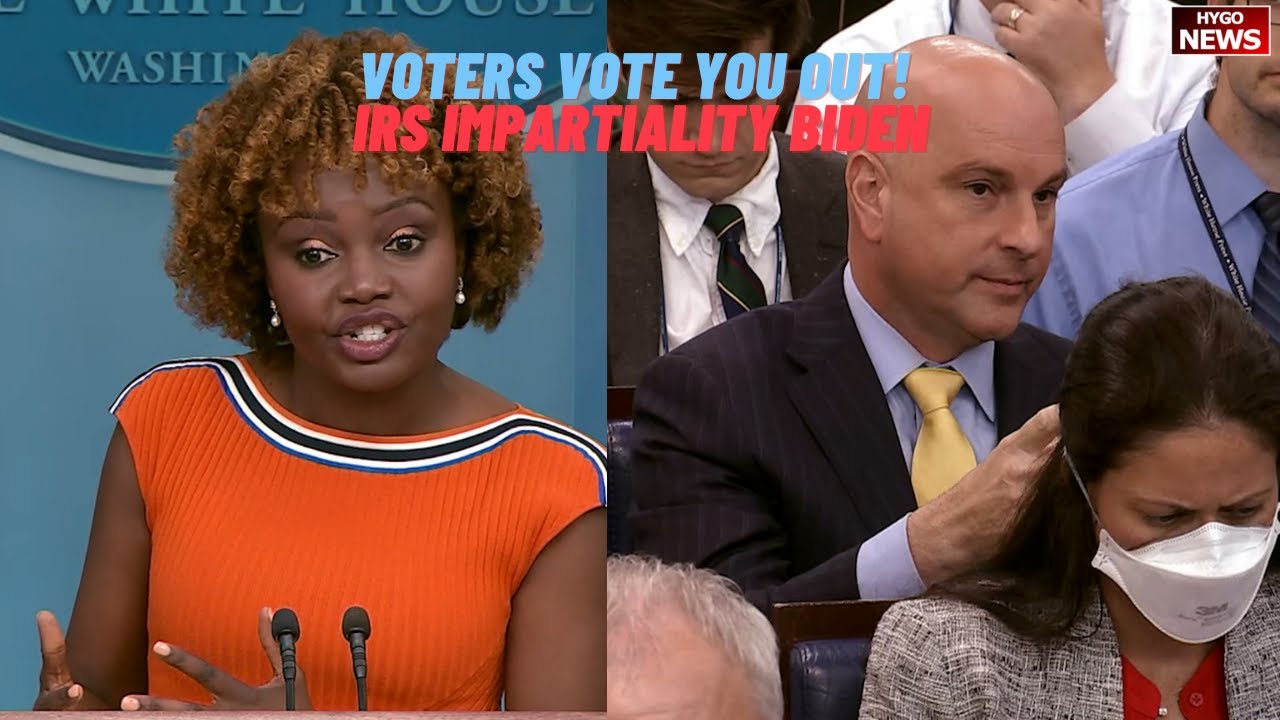 KJP: Borrowers OWED this relief, Your own voters vote you out! IRS Impartiality Biden Investigation