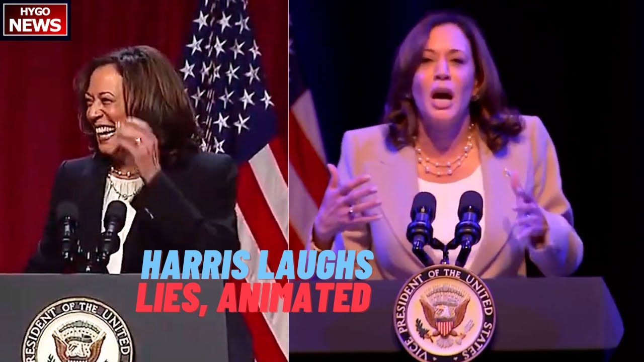 VP Harris Laughs, Claims Teachers Not Having Spouses Pictures On Desks, Animated