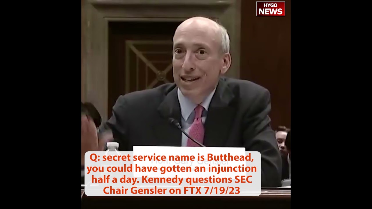 Q: his secret service name is Butthead, you could have gotten an injunction half a day